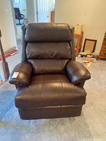 Front view of recliner