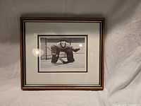 Full view of framed Ken Danby print