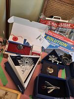 Grouped view of all items on table