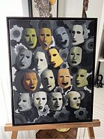 Full frontal view of painting showing complete composition and frame.