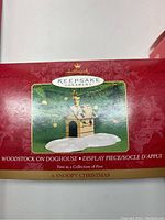 Photo of the product box showing the ornament image and branding.