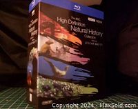 Blu-ray set box for BBC High Definition Natural History Collection including Planet Earth, depicting animal and natural imagery on cover.