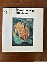 Front cover of the book showing Kirchner's artwork and title.