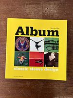 Front cover of the book showing the title and several album sleeves.