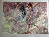 Full view of the painting without frame