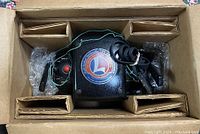 Top view of a Lionel Trainmaster Type ZW transformer in original box with packaging