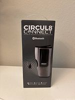 Front view of the Circul8 Connect box showing the product name, Bluetooth connectivity, and sleeve image.
