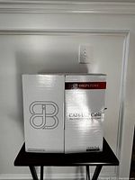 Box of 1000ft roll Dripstone CAT6 UTP Cable with product details on the front. Blue cable inside as per seller description.