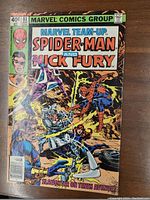 Full cover photo showing the front cover artwork and title of Marvel Team-Up No. 83 comic book.