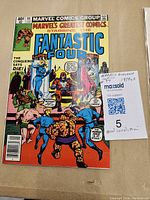 Front cover of Marvel's Greatest Comics featuring The Fantastic Four, issue no. 84 from 1979, showing the comic's vibrant artwork and title.