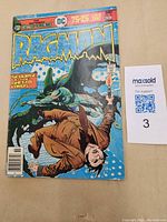 Front cover of 1976 DC Comics Ragman No. 2 showing action scene and title.