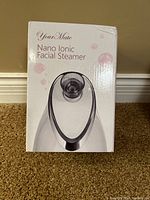 Your Mate Nano Ionic Facial Steamer in original box. Box shows product image and branding.