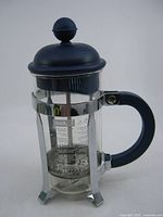 Complete Bodum French press assembled