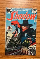 Front cover of The Shadow #1 comic book showing main artwork and title
