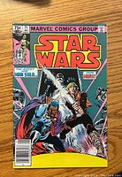 Front cover of Star Wars #71 comic book showing Han Solo and Lando Calrissian.