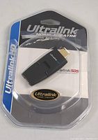 Front view of Ultralink HDMI adapter in sealed packaging showing product and branding