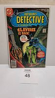 Front cover of Detective Comics #478 featuring Batman and Clayface, showing issue date July 1978 and cover price 35 cents.