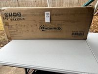 Full view of cardboard box showing Outsunny logo and model number