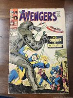 Front cover image showing the entire comic book, cover art, title, and identified issue number and price.