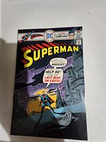 Front cover of Superman No. 294 comic book showing colorful and detailed artwork with DC logo and issue details.