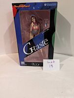 Front and angled views of the Yamato G-taste Vol. 3 anime figure in box showing character and packaging details.