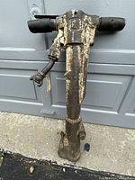 Front view showing entire breaker resting upright