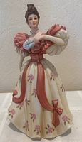 Front view of the Lenox porcelain figurine "First Waltz" showing the full dress and pose.