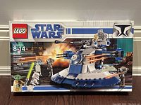 Full front view of sealed LEGO Star Wars 8018 box showing set art and branding