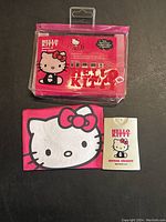 Hello Kitty screen cleaner set with visible branding and packaging.