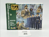 Boxed Revell 1/72 scale German Navy WW2 figure model kit showing box artwork