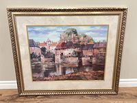 Front view of framed Roger Duvall print