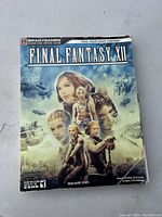 Front cover image of Final Fantasy XII BradyGames strategy guide.