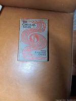 Front cover of 'The Circular Study' showing title, author, and red decorative design on cloth cover.