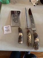 Three-piece set laid out on tabletop showing overall contents