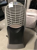 Front view of Kenmore Quiet Control Humidifier showing body, vents, and water reservoir.