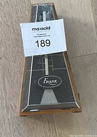 Top front view showing the faceplate with tempo scale and "Franz" label under pendulum.