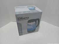 Front of sealed Ambiano electric glass kettle box