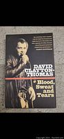 Front cover of the vintage autobiography book by David Clayton-Thomas titled Blood, Sweat and Tears.