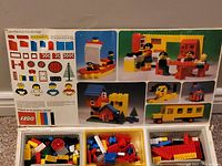 Box art showing completed models and people included in the set.