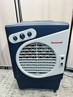 Front view of cooler showing full unit and control panel