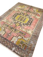 Angled full view of rug on floor