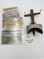 Viewer and stack of cards overview