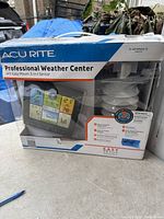 Boxed Acurite Professional Weather Center with wireless 3-in-1 sensor and Easy Mount feature