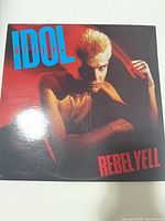 Front of Billy Idol Rebel Yell picture sleeve