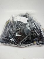 Full view of sealed bag filled with assorted Lego parts
