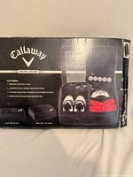 Front of Callaway Trunk Locker box showing product image and branding