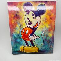 Front cover with Mickey Mouse artwork
