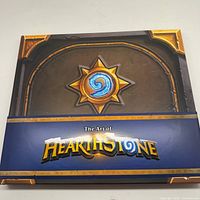 Front cover showing title and Hearthstone emblem