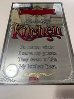 Front view showing full design and text