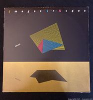 Front cover of the Images In Vogue 'Rituals' vinyl record showing geometric artwork and album title.